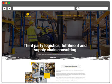 Logistika Şirkəti üçün Landing Page - Saytlarin Hazirlanmasi / Landing Page для логистической компании - Создание сайтов в Баку